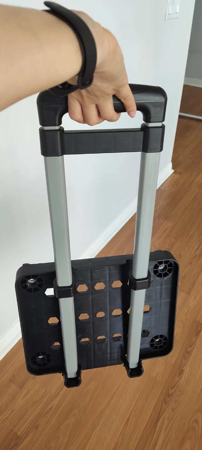 Folding Rolling Cart Trolley - photo 4