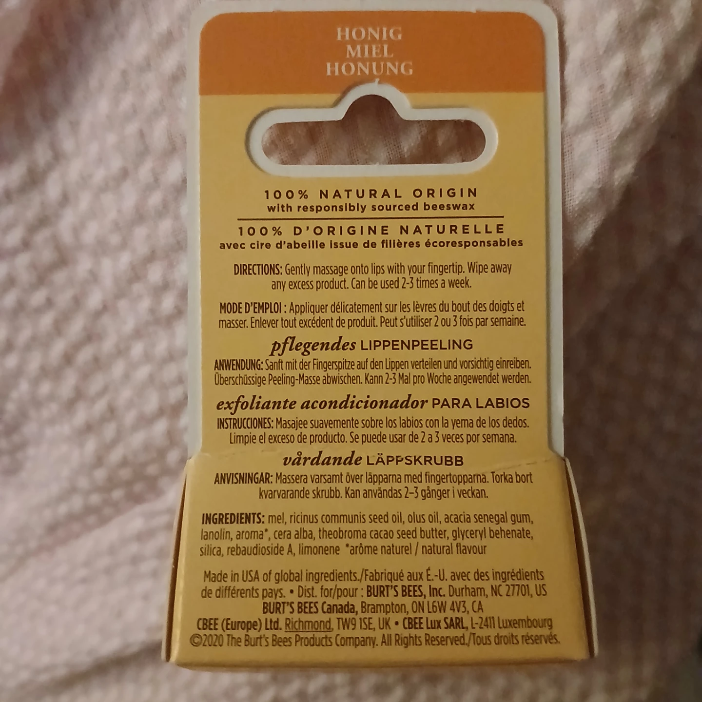 Burt's Bees Lip Scrub and La Roche-Posay Sample - photo 2