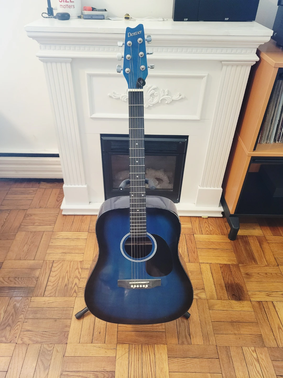 DENVER DD44S ACOUSTIC GUITAR & STAND