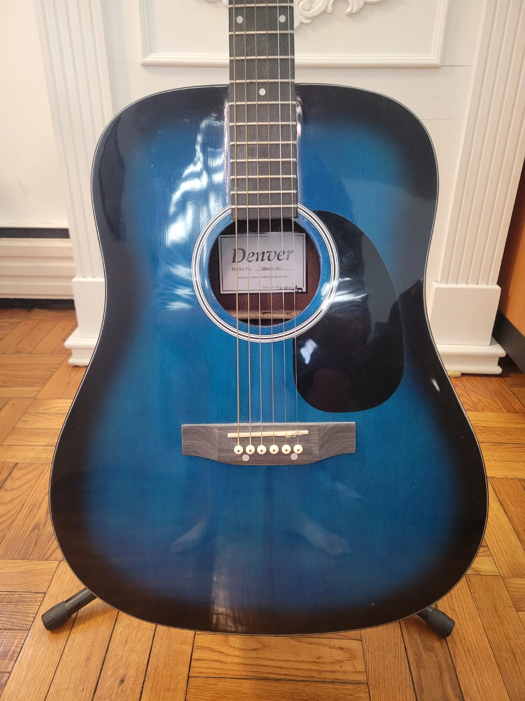 DENVER DD44S ACOUSTIC GUITAR & STAND - photo 3