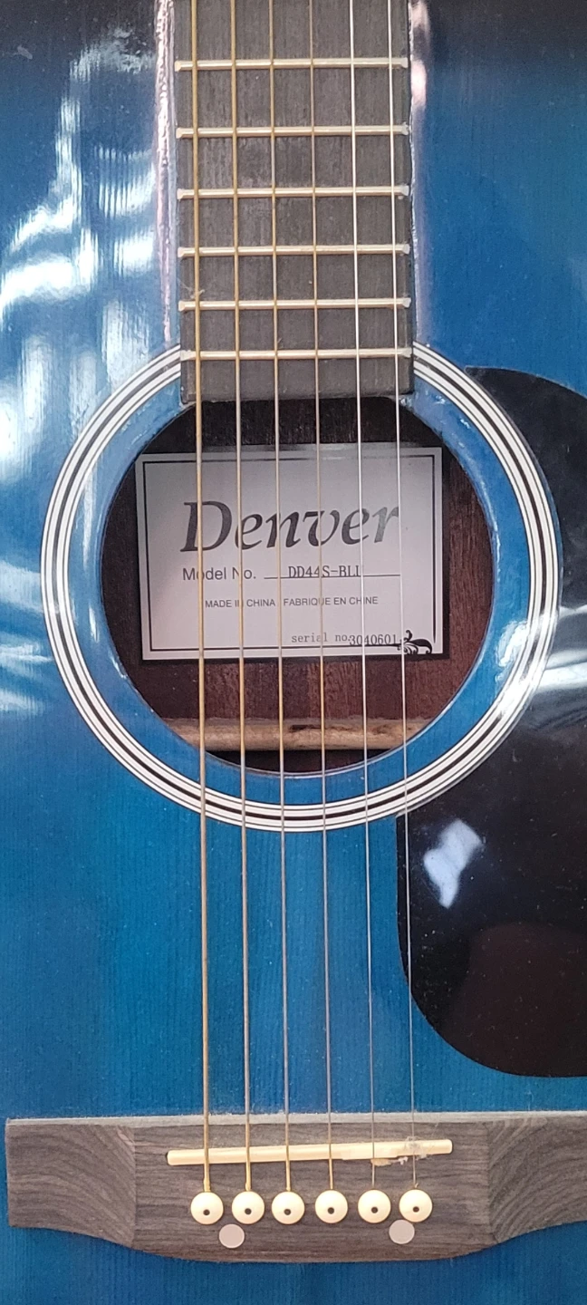 DENVER DD44S ACOUSTIC GUITAR & STAND - photo 4