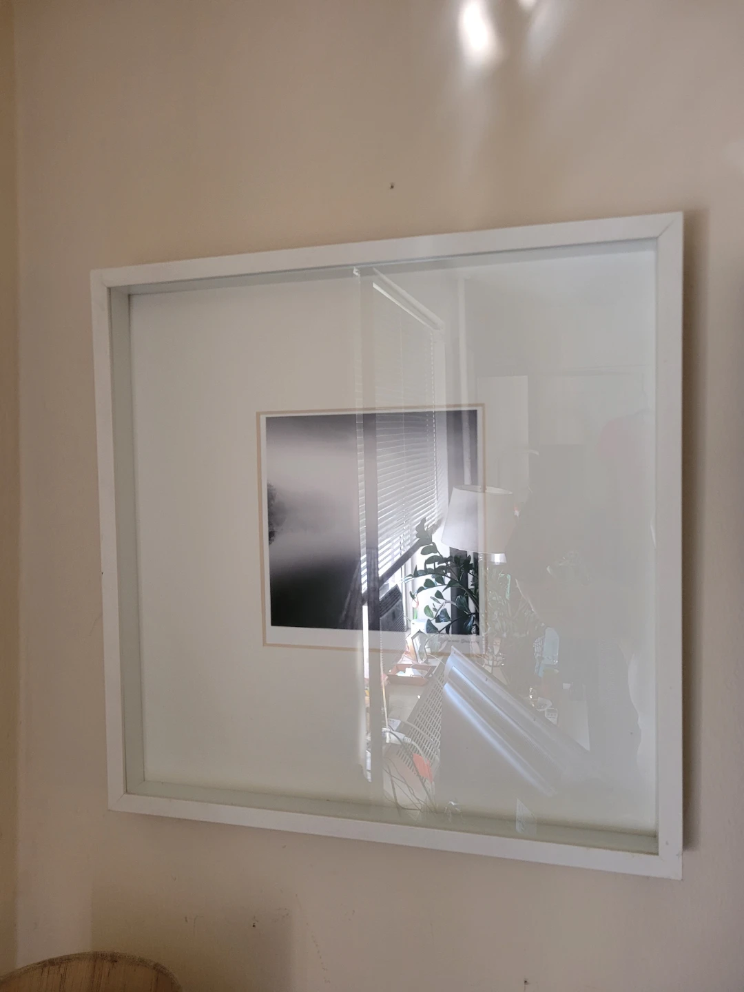Framed Black and White Photograph - photo 2