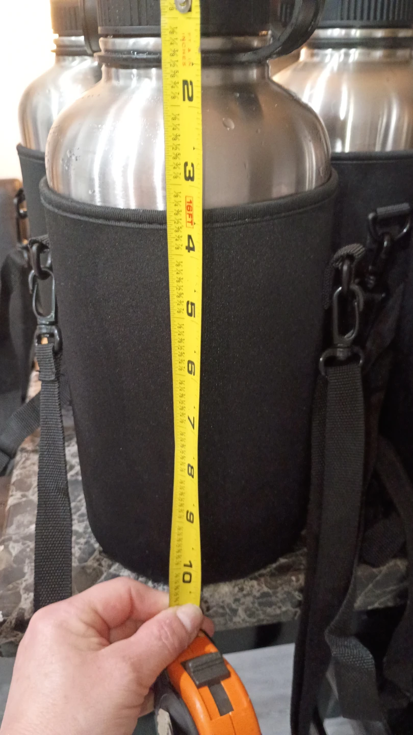 Stainless Steel Water Bottle with Insulated Sleeve - photo 3