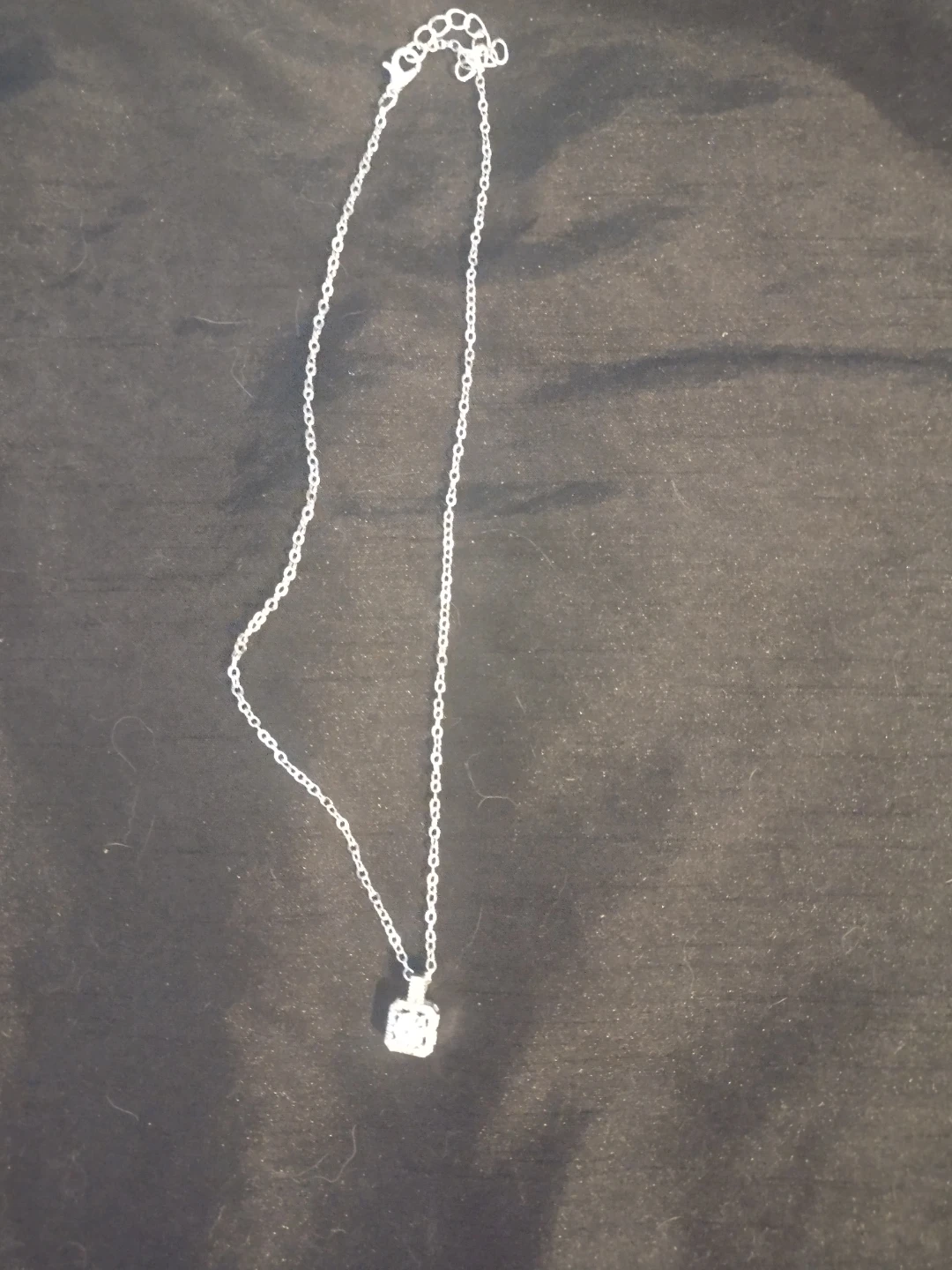 Silver toned Necklace, Ring and Earrings Set - photo 2