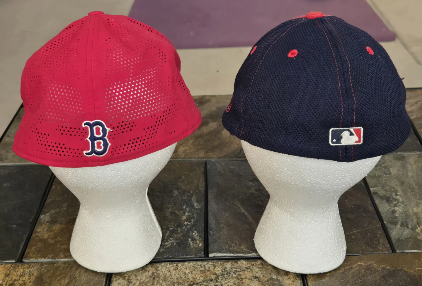 Boston Red Sox Hats, Caps. 2. Very Good Condition. - photo 2