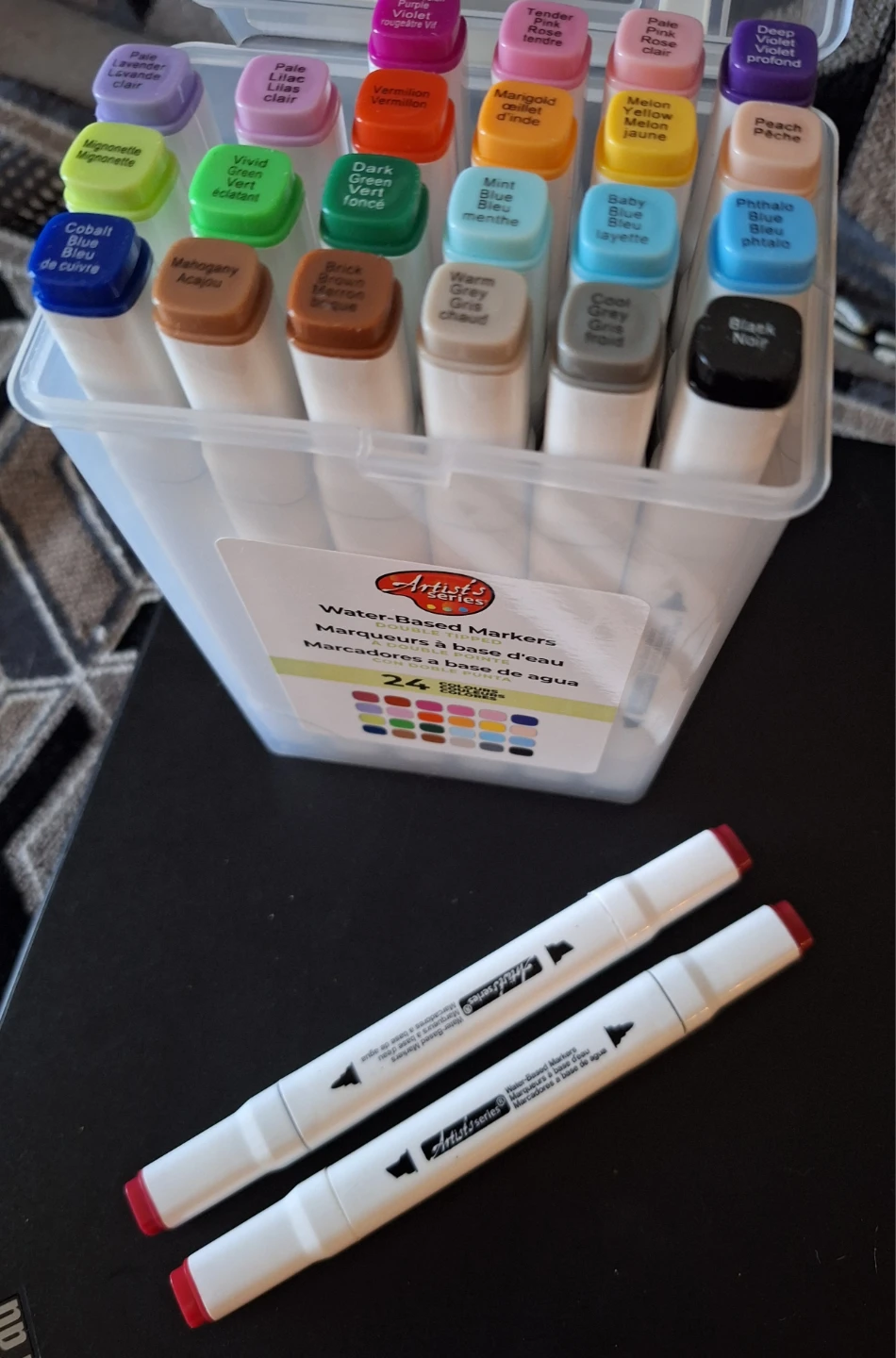 Artist's Series Water-Based Dual Tip Markers - photo 3