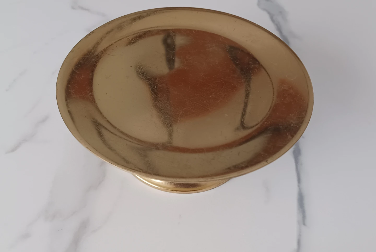 Gold cake stand. - photo 2