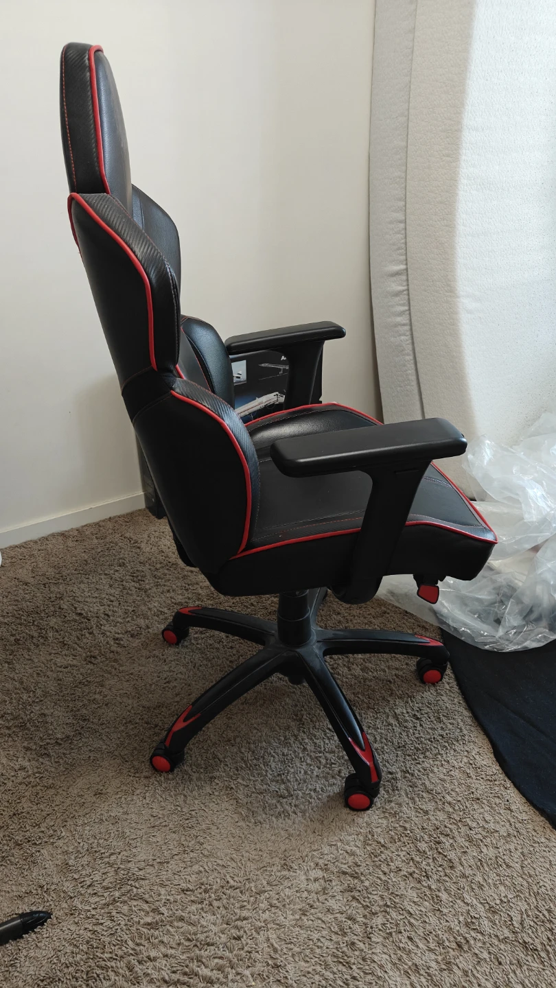 Black and Red Gaming Chair - photo 3