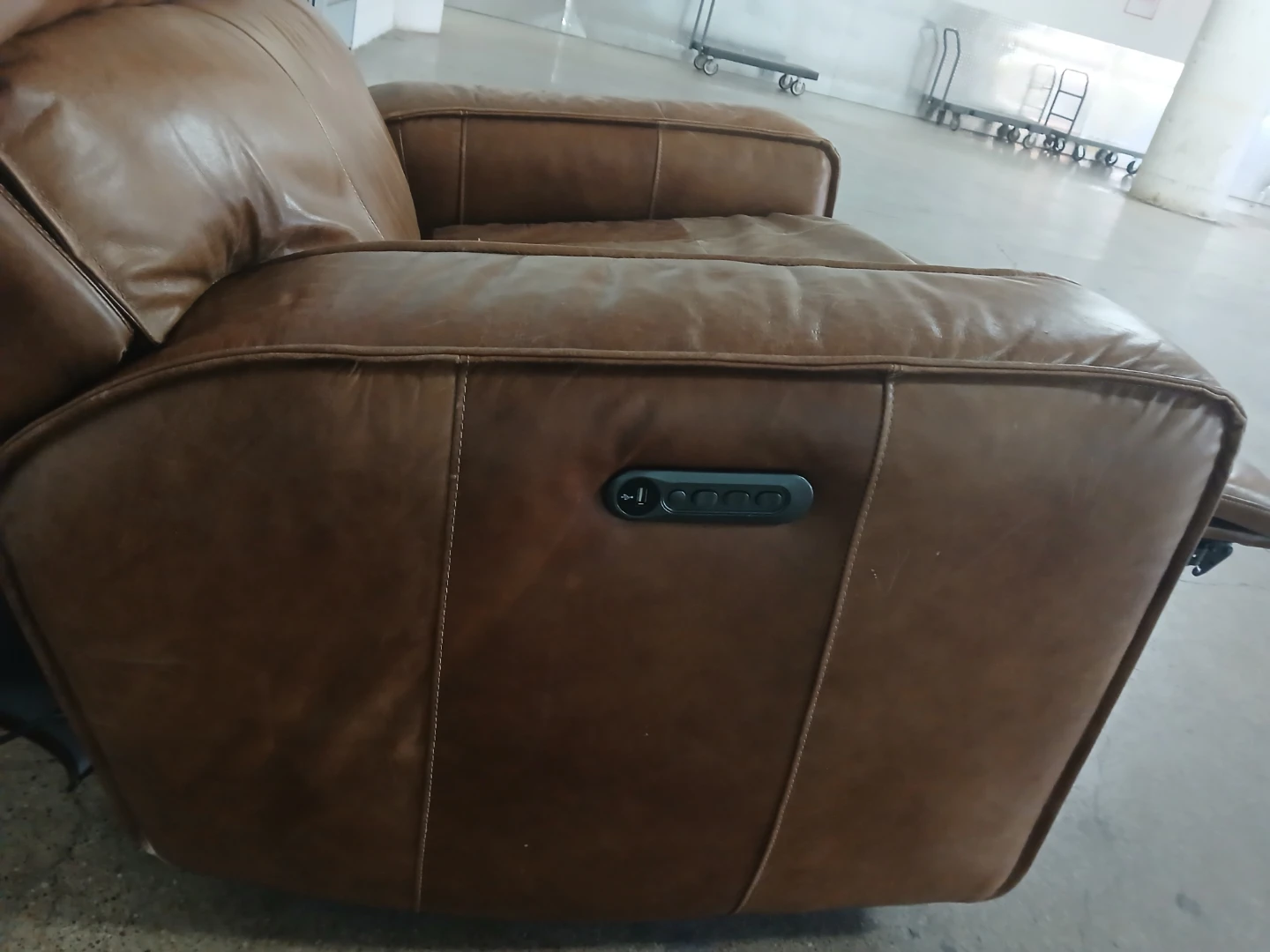 2 leder recliners good condition - photo 3