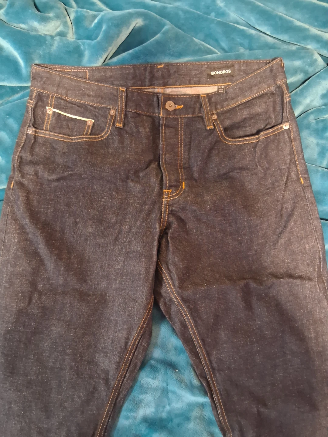 Bonobos Men's Dark Wash Jeans Size 33/32