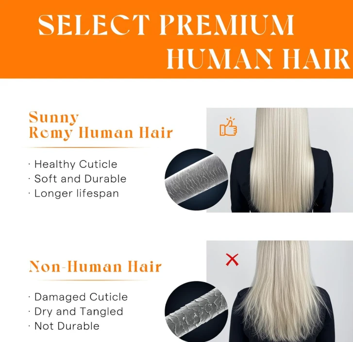 Sunny Hair Genius Weft Human Hair Extensions - photo 3
