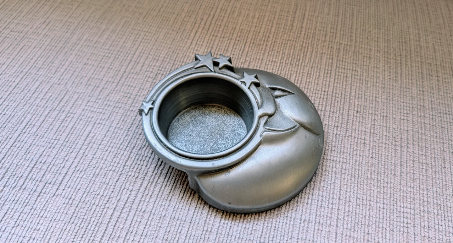 Moon and Stars Tealight Candle Holder - photo 2