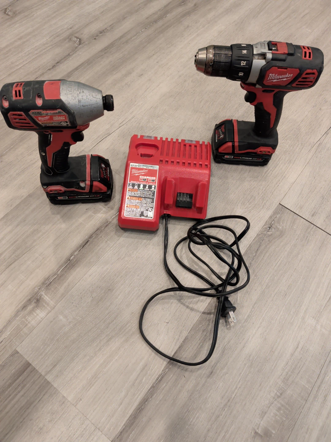 Milwaukee M18 Cordless Drill and Impact Driver Combo Kit - photo 4