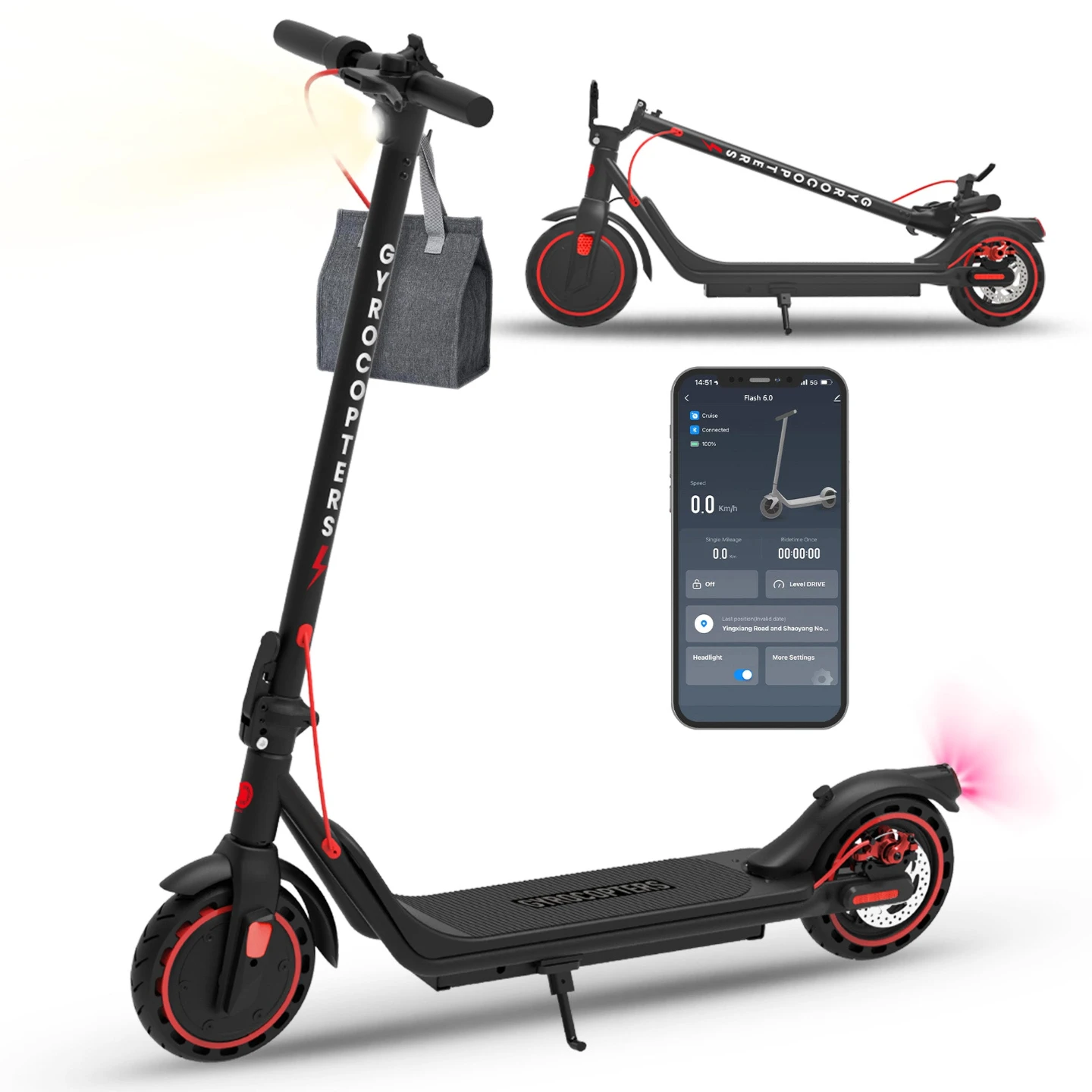 GYROCOPTERS FLASH 6.0  Electric Scooter