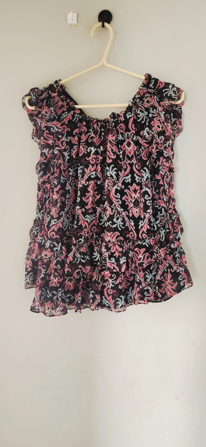 Kate spade silk ruffle top - photo 2