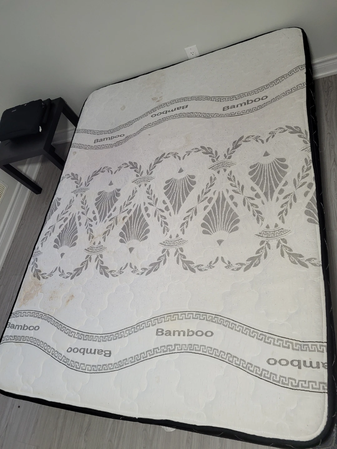 Bamboo Pillow Top Mattress and box spring - photo 3