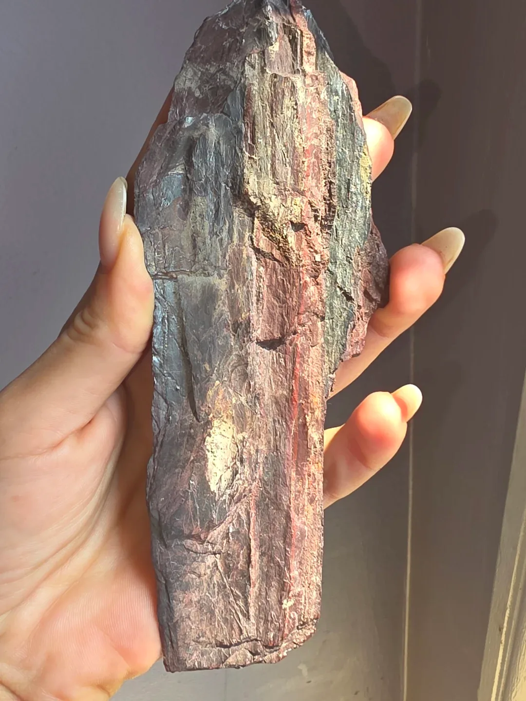 Raw Hematite & Natural Raw Tiger Iron  Specimen