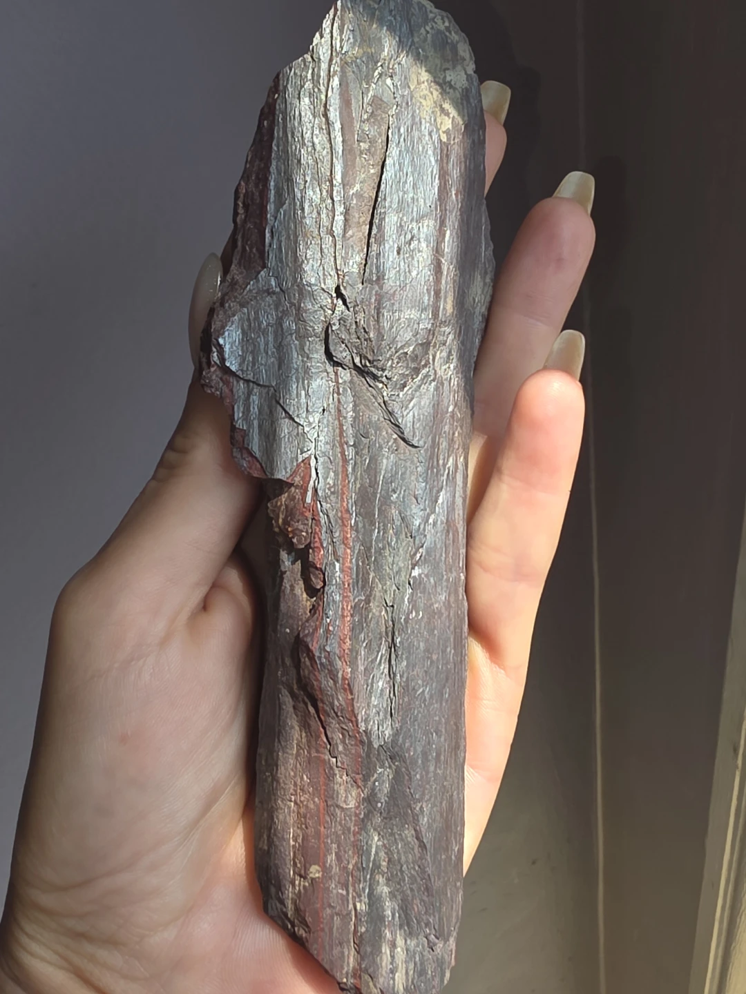 Raw Hematite & Natural Raw Tiger Iron  Specimen - photo 2
