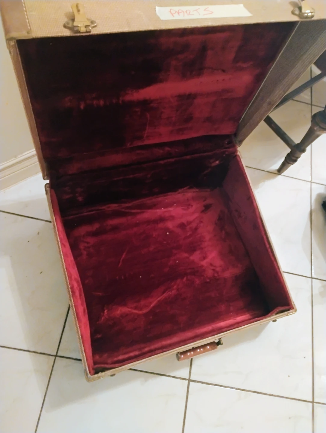 Accordion vintage suitcase - photo 2
