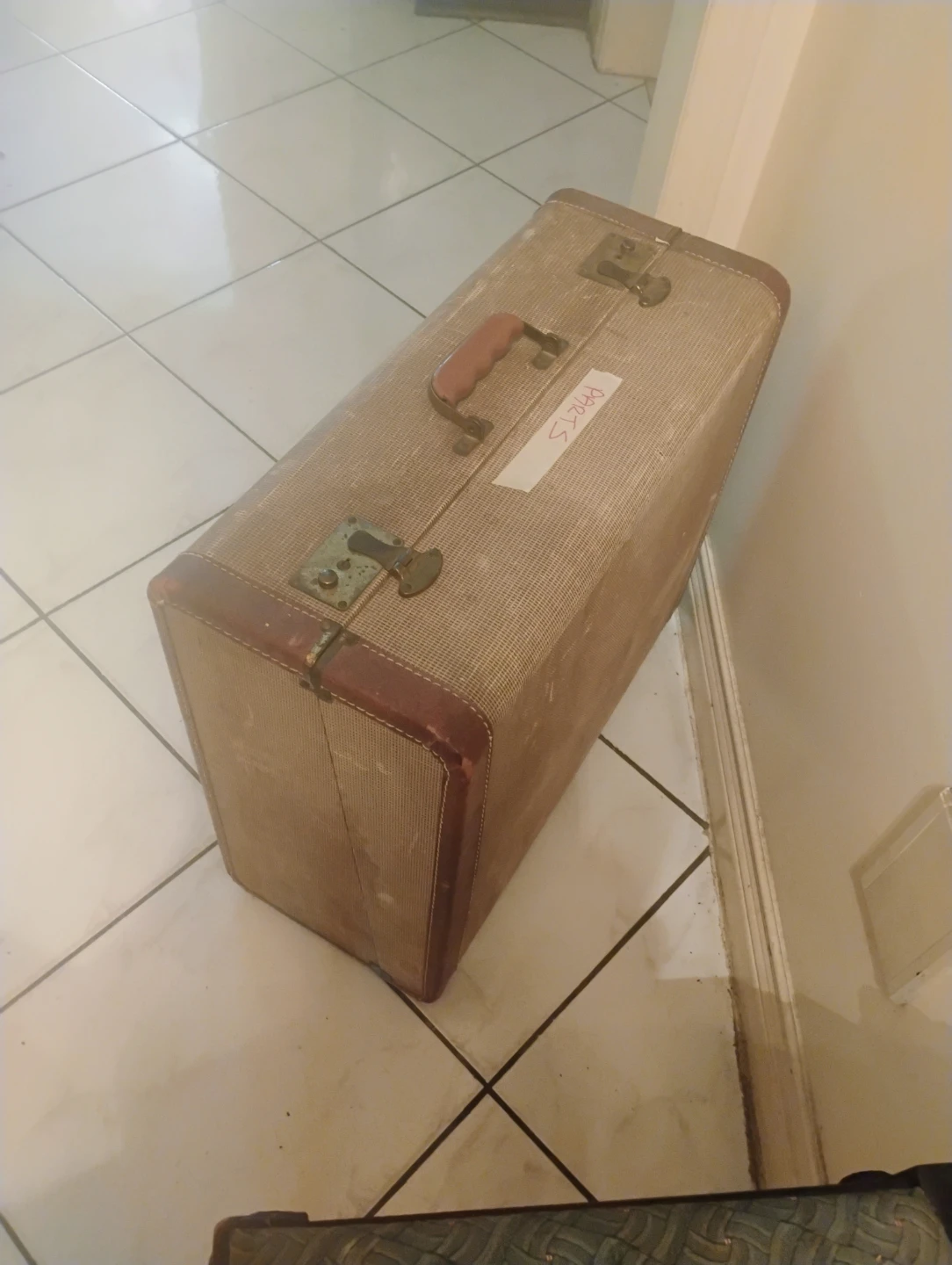 Accordion vintage suitcase - photo 3