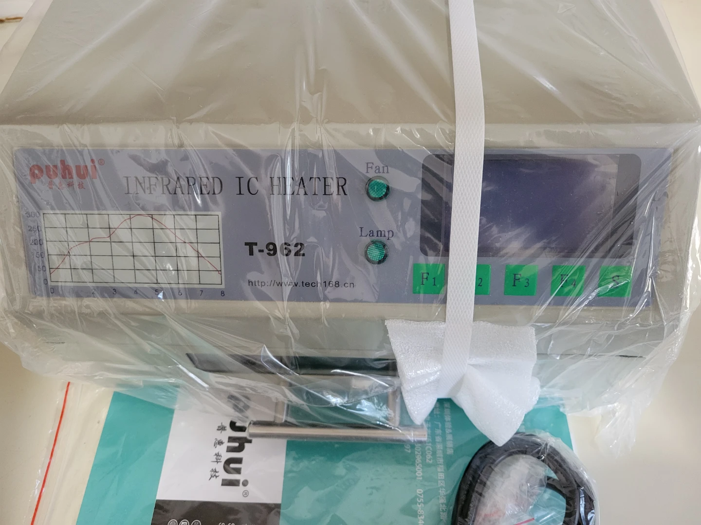 Puhui T-962 Infrared IC Heater Desktop Reflow Oven NEW