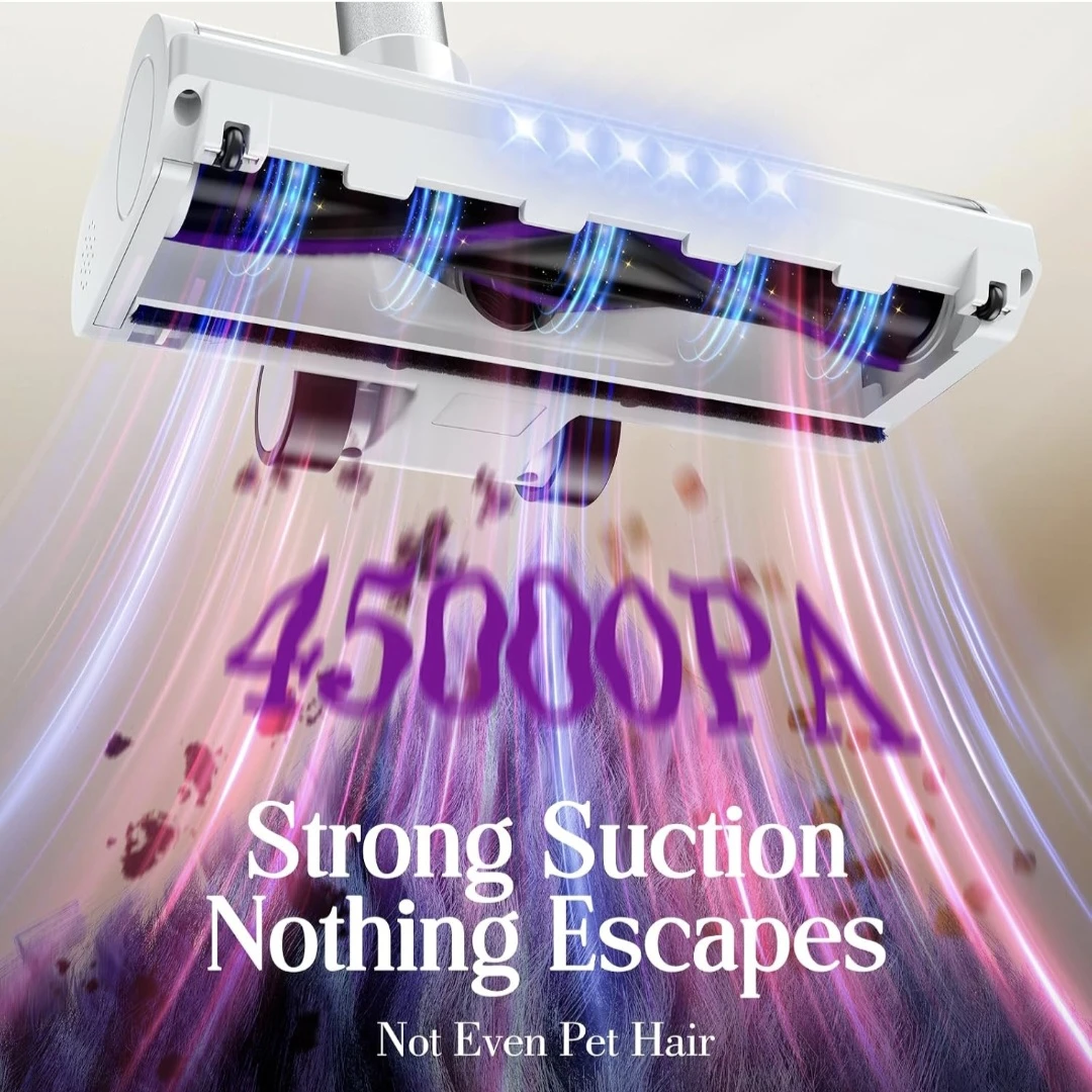 Cordless Vacuum Cleaner with 45000PA Suction - photo 2