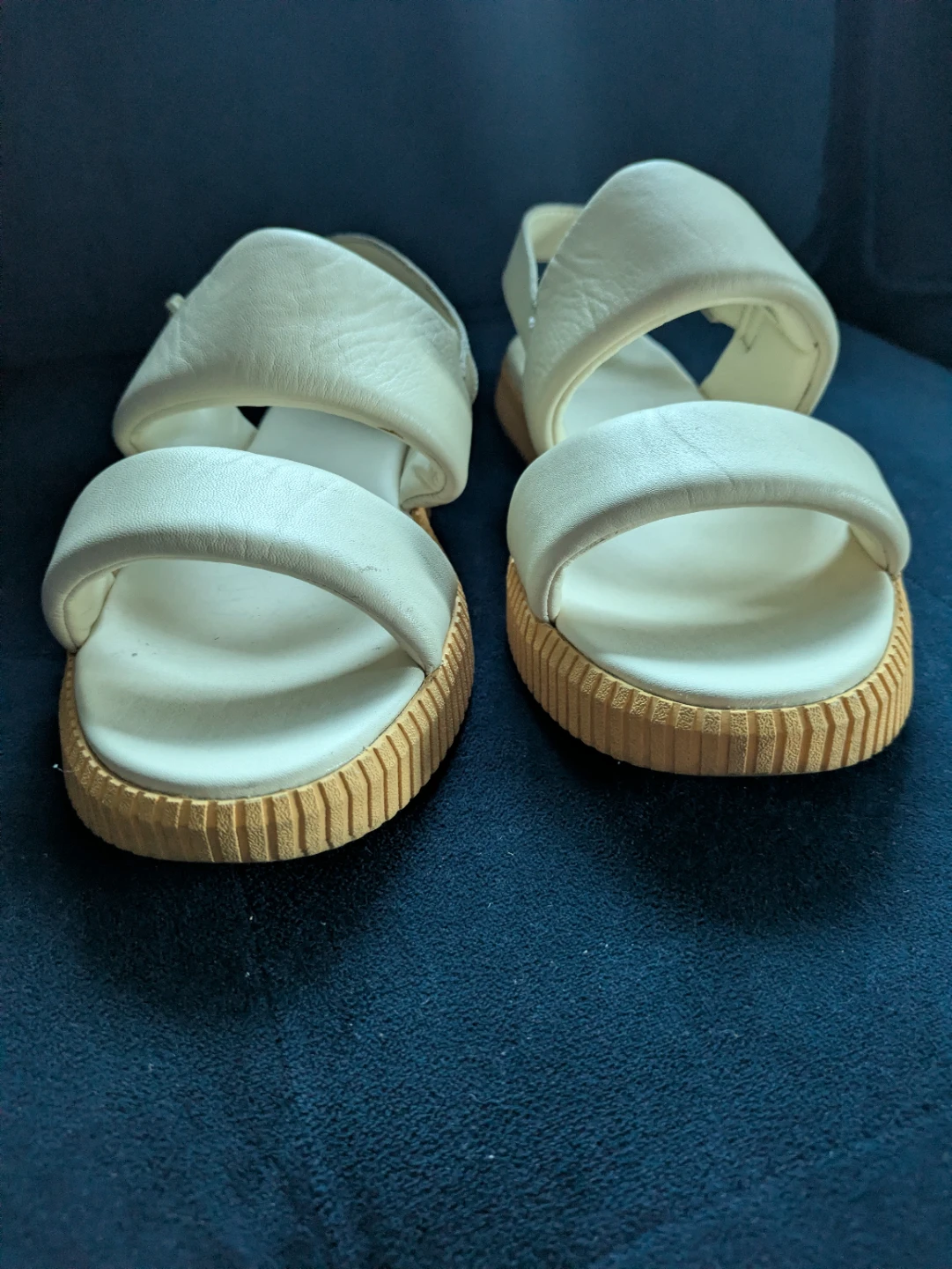 SOREL Ona Streetworks Go-To Flat Sandals 8.5 butter yellow 💛 - photo 2