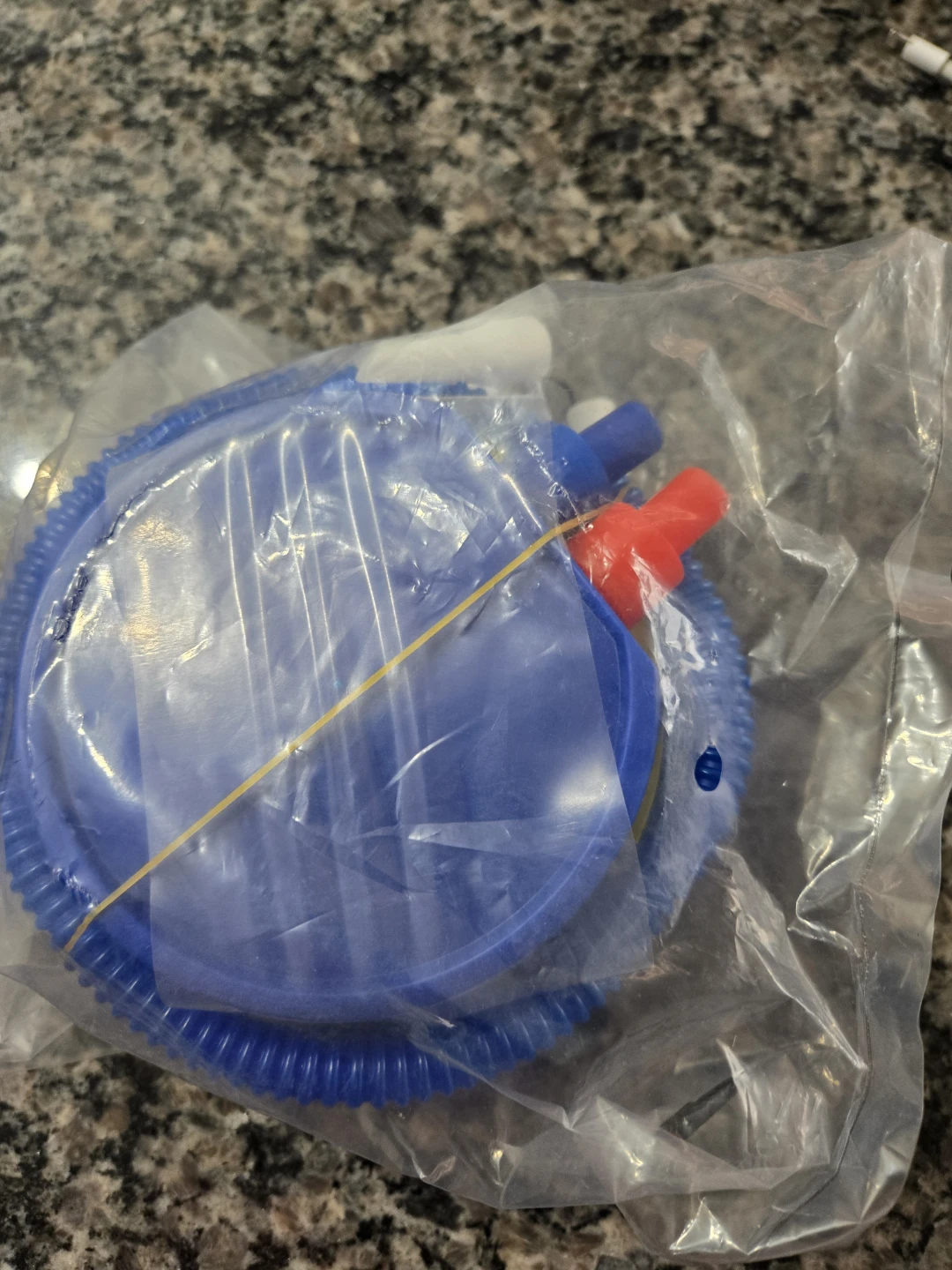 Blue and Yellow Foot Pump - photo 2