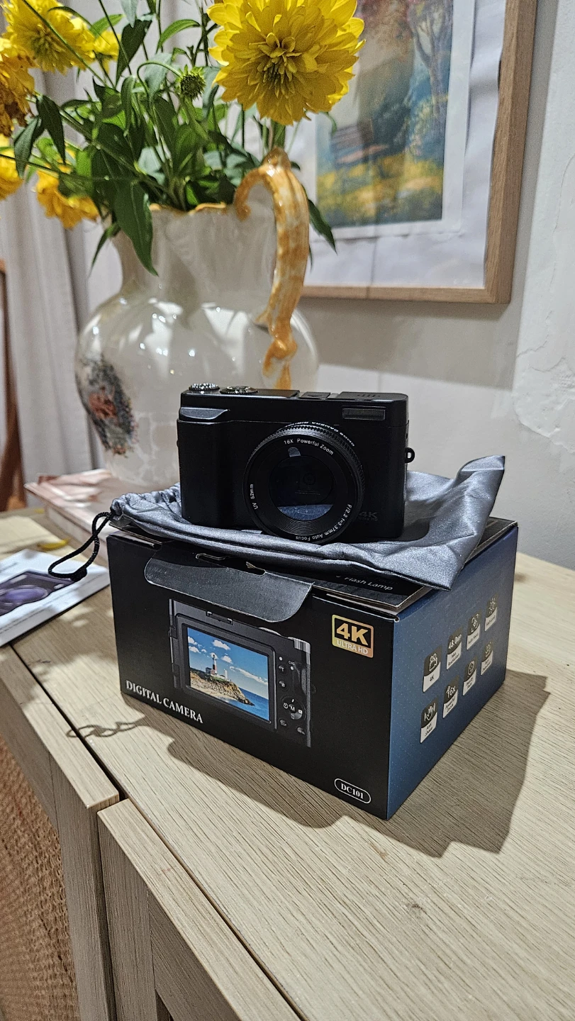 Digital Camera DC-101 with 16x Powerful Zoom and 4K Ultra HD - photo 4