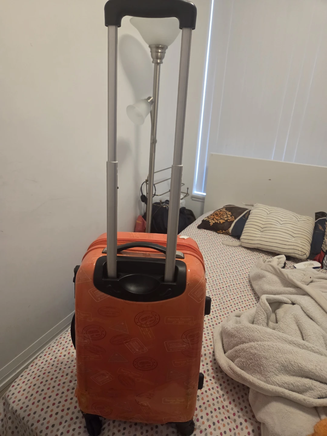 American Tourister Orange Hardside Carry-On Suitcase - photo 4