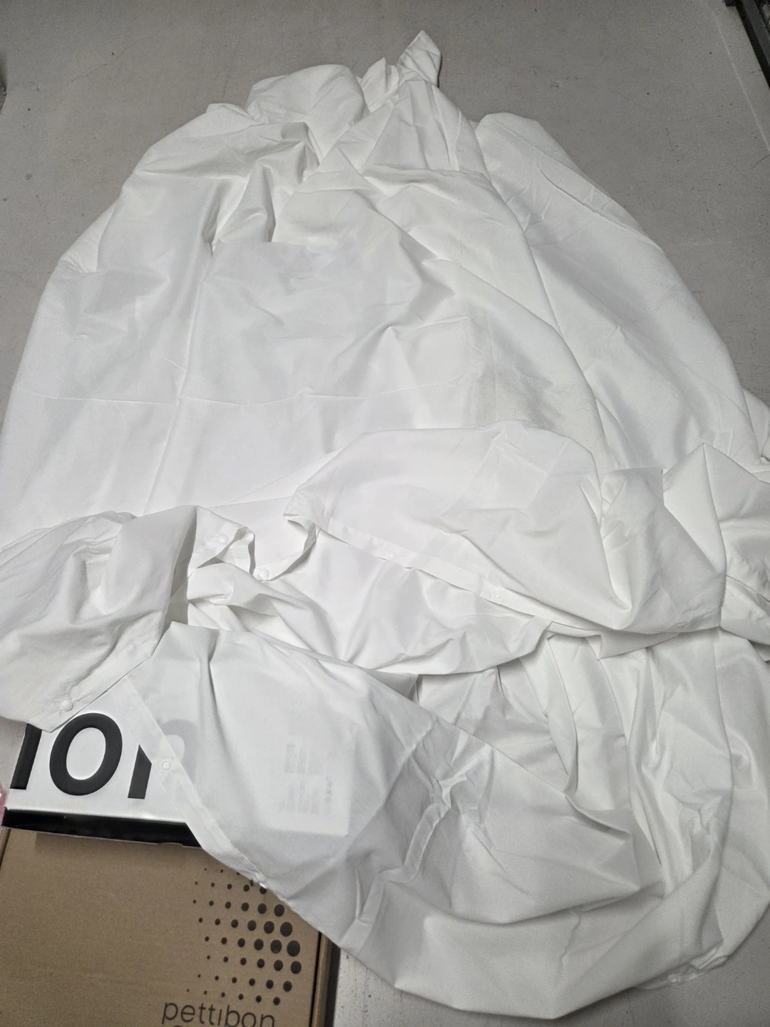 Pettibon System White Cotton Sheet - photo 4