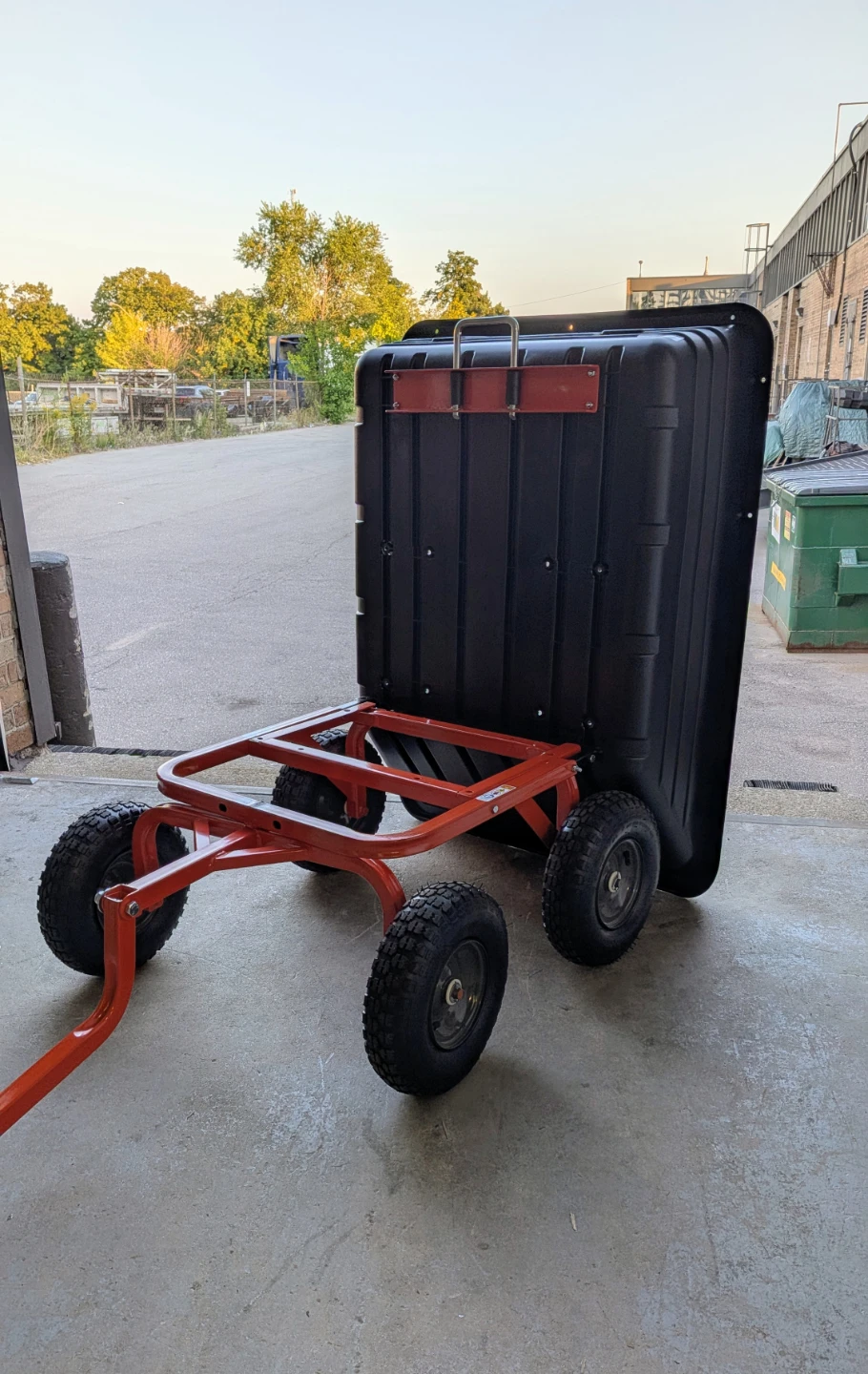 Agri-Fab 4-Wheel Poly Convertible Pull/Tow Garden Dump Cart - photo 3