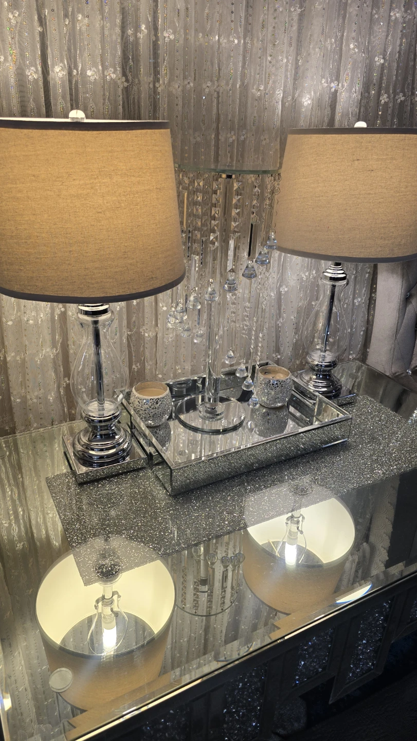 Crystal Accent Table Lamp