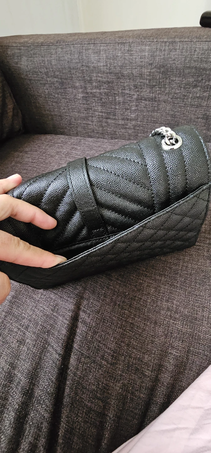 Quilted Envelope Wallet on Chain - photo 5