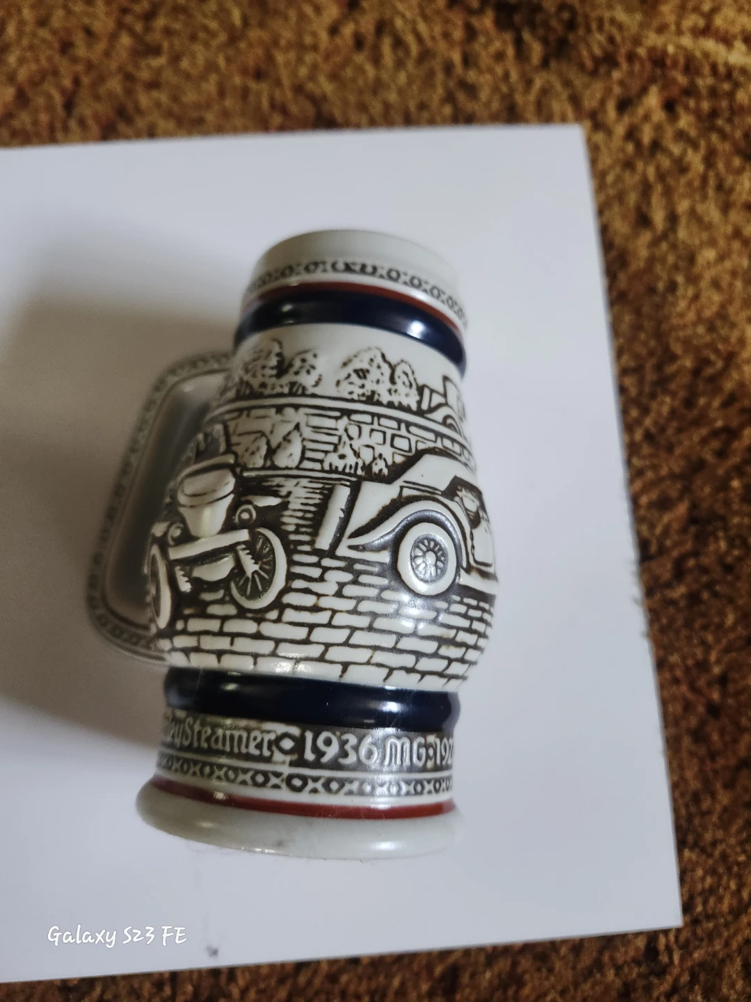 Collectible Ceramic Mugs - Vintage Cars & Ships - photo 2