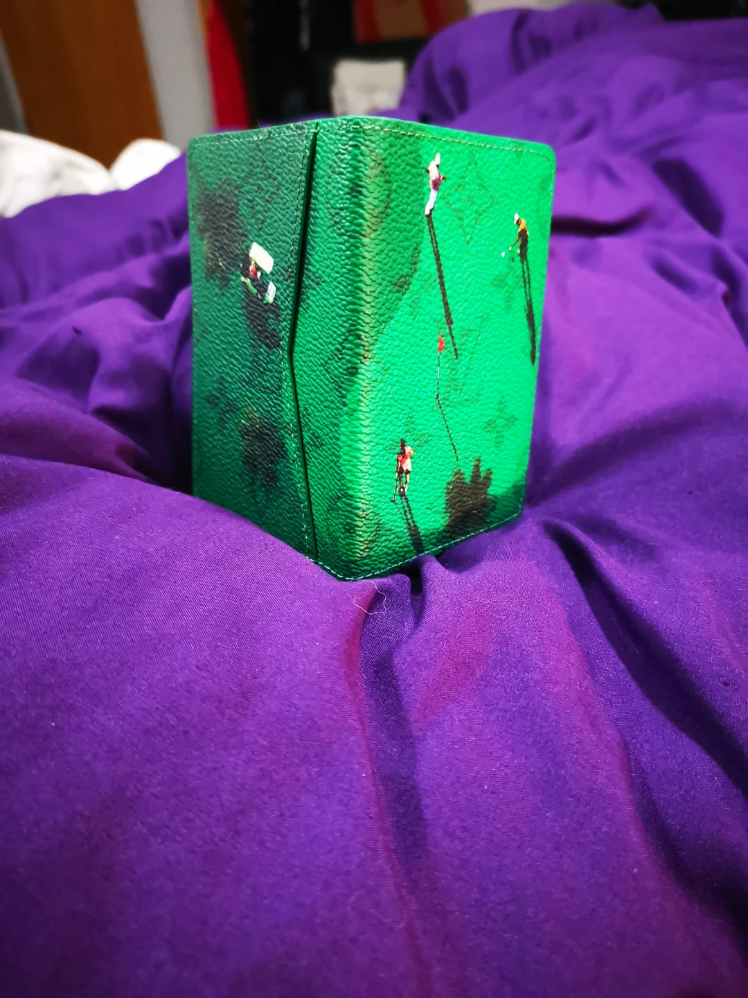 Louis Vuitton Green Golf Card Holder - photo 5