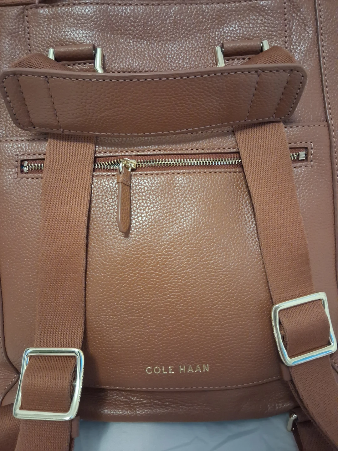 Cole Haan Brown Leather Backpack/Tote - photo 5