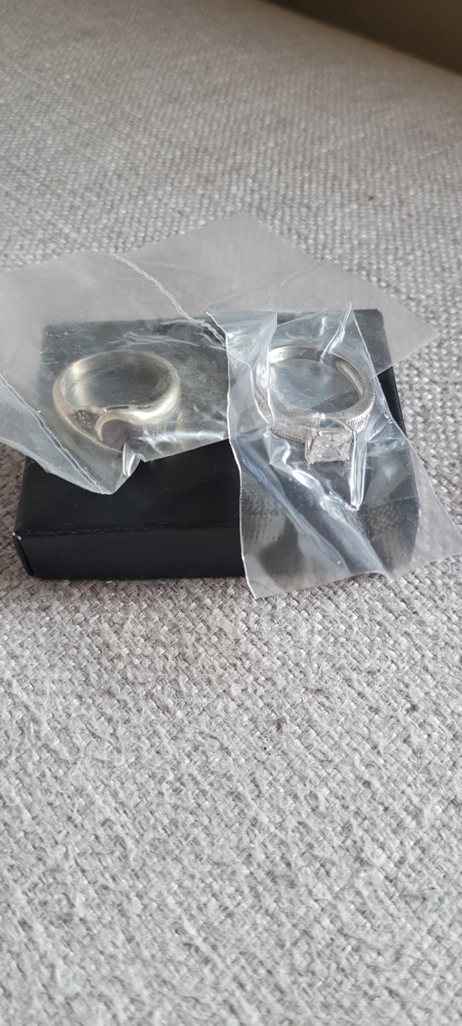 Two Sterling silver rings