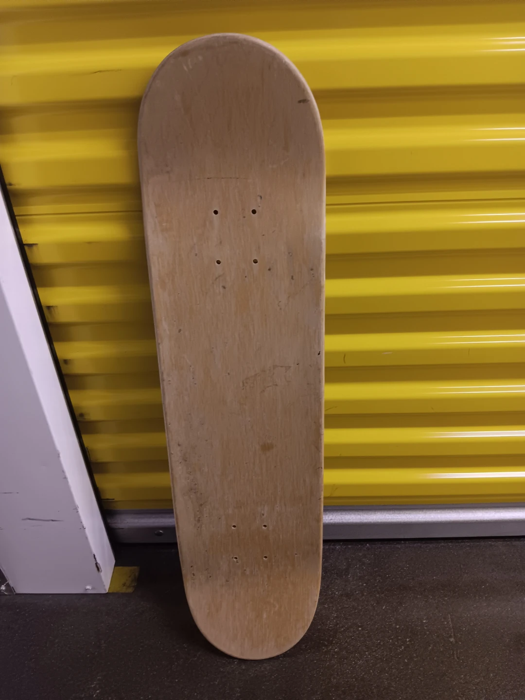 Blank Skateboard Deck with Ganesha and Om Design - photo 2