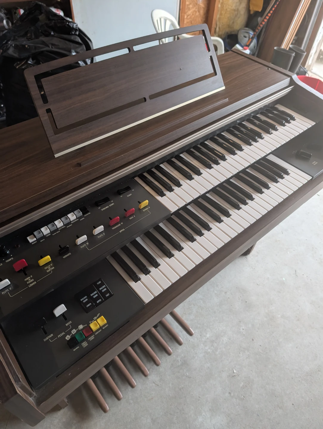 Yamaha electone bk-4 electric organ