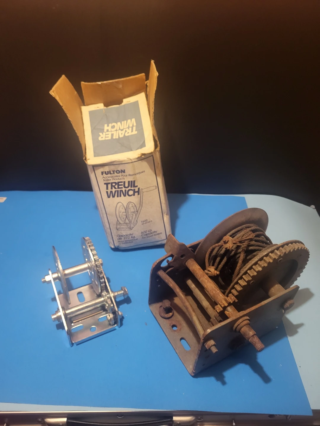 Fulton Trailer Winches- 600 lbs Capacity