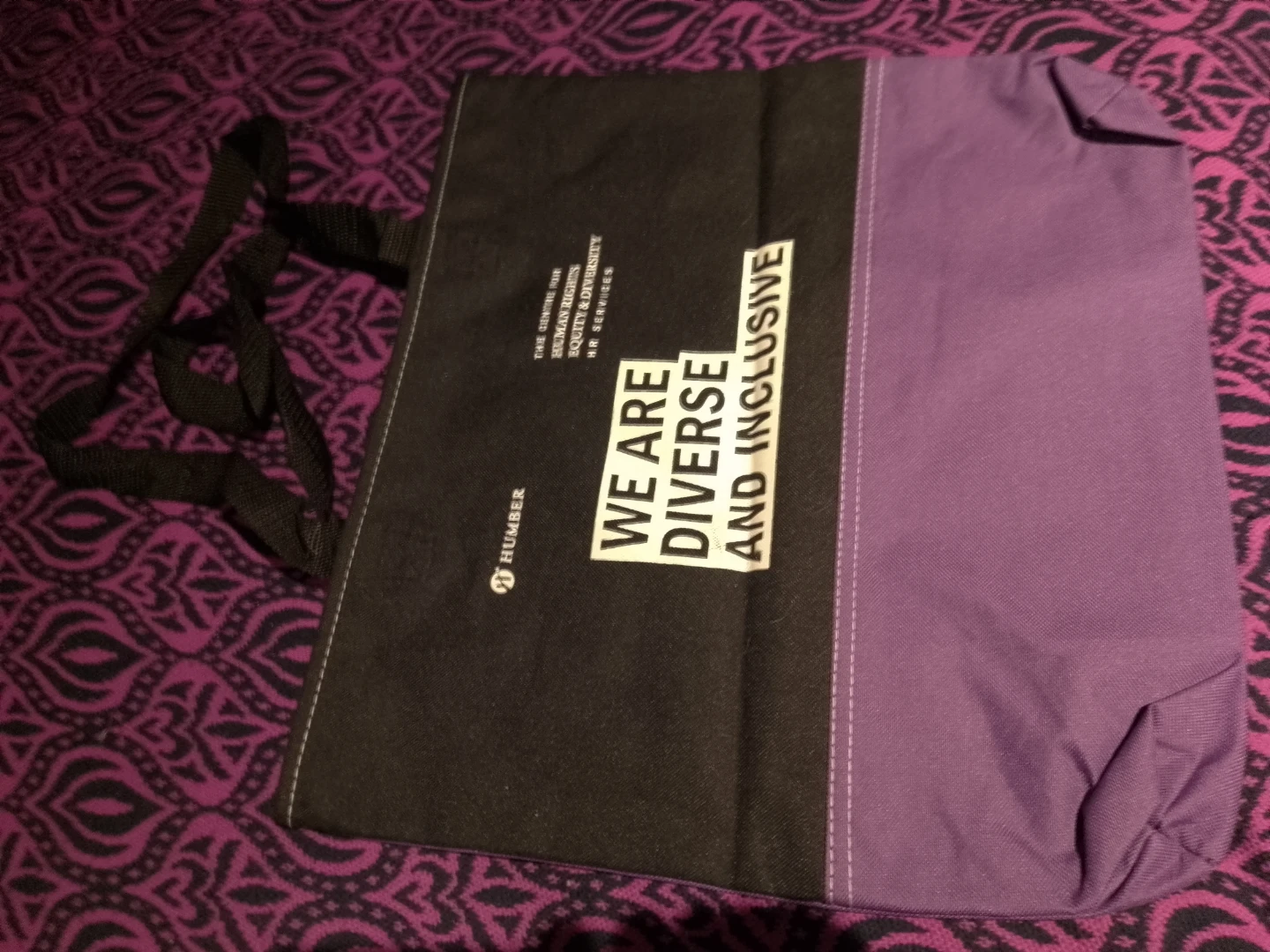 Humber College tote bag