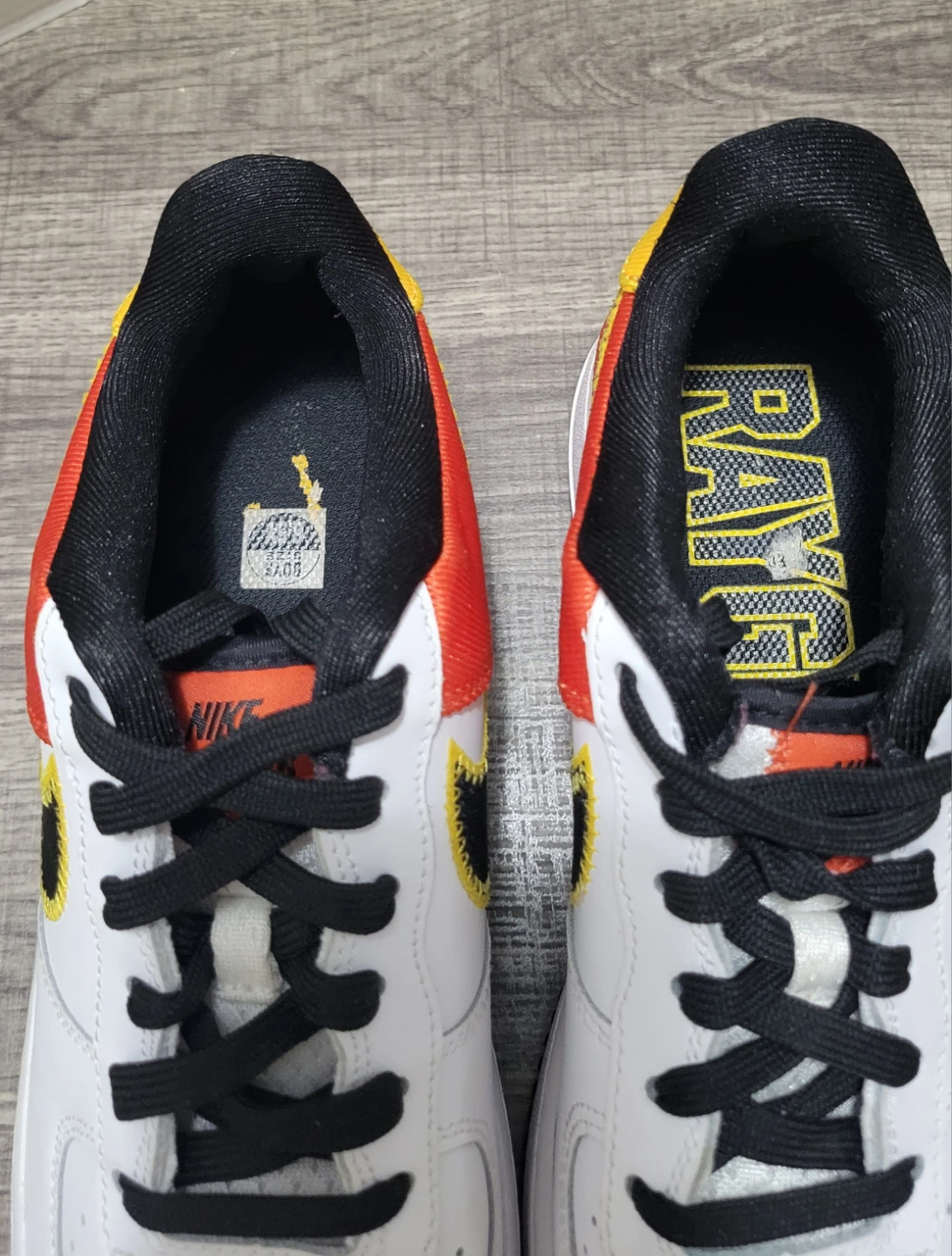 Nike Air Force 1 "Raygun"  sneakers size 6.5Y - photo 3