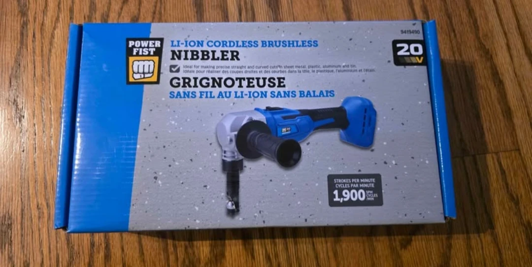 Power Fist 20V Li-ion Cordless Brushless Nibbler