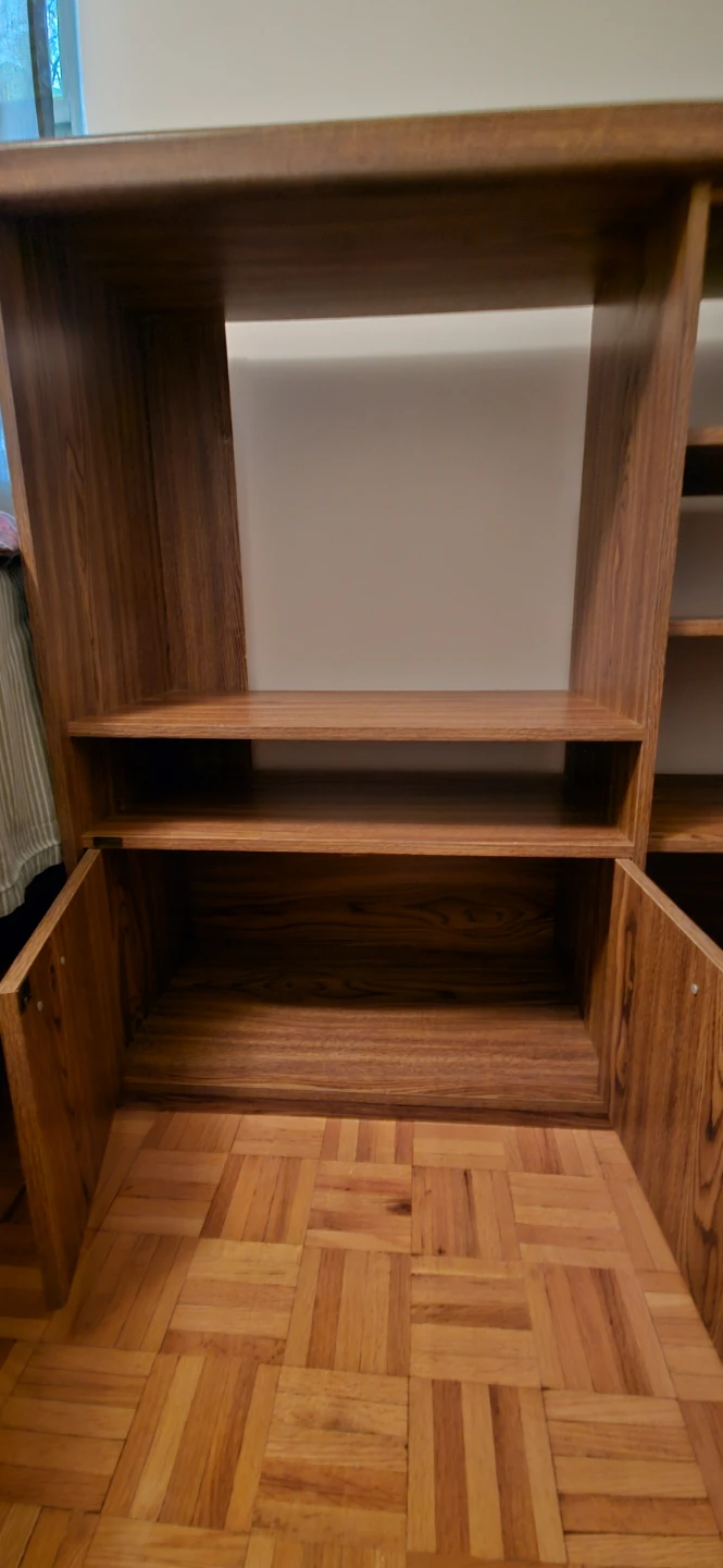Vintage Wooden Entertainment Stand - photo 4