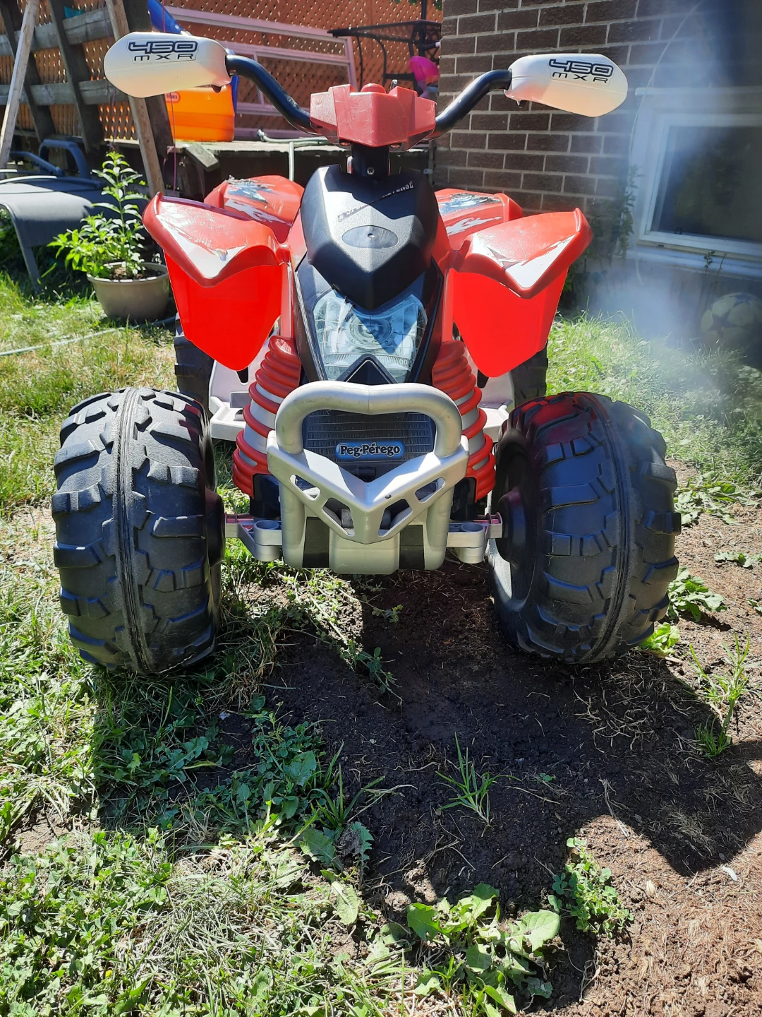 Peg Perego 450 MXR Ride-On Toy ATV - photo 2