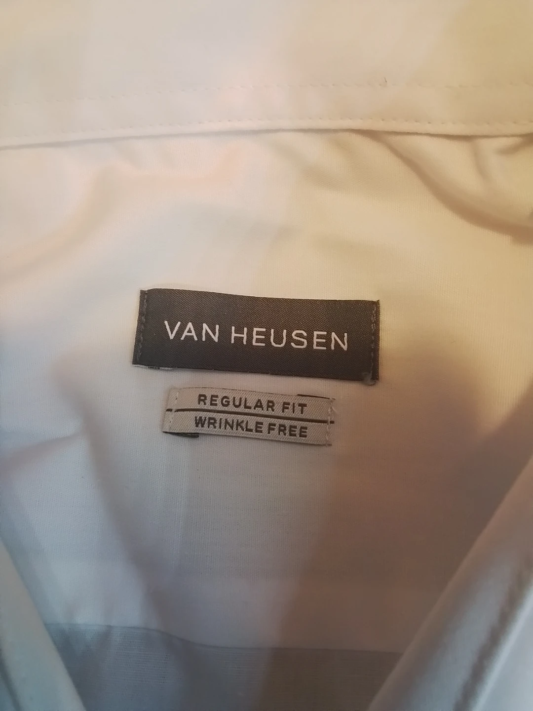 Van Heusen White Wrinkle-Free Dress Shirt - photo 2