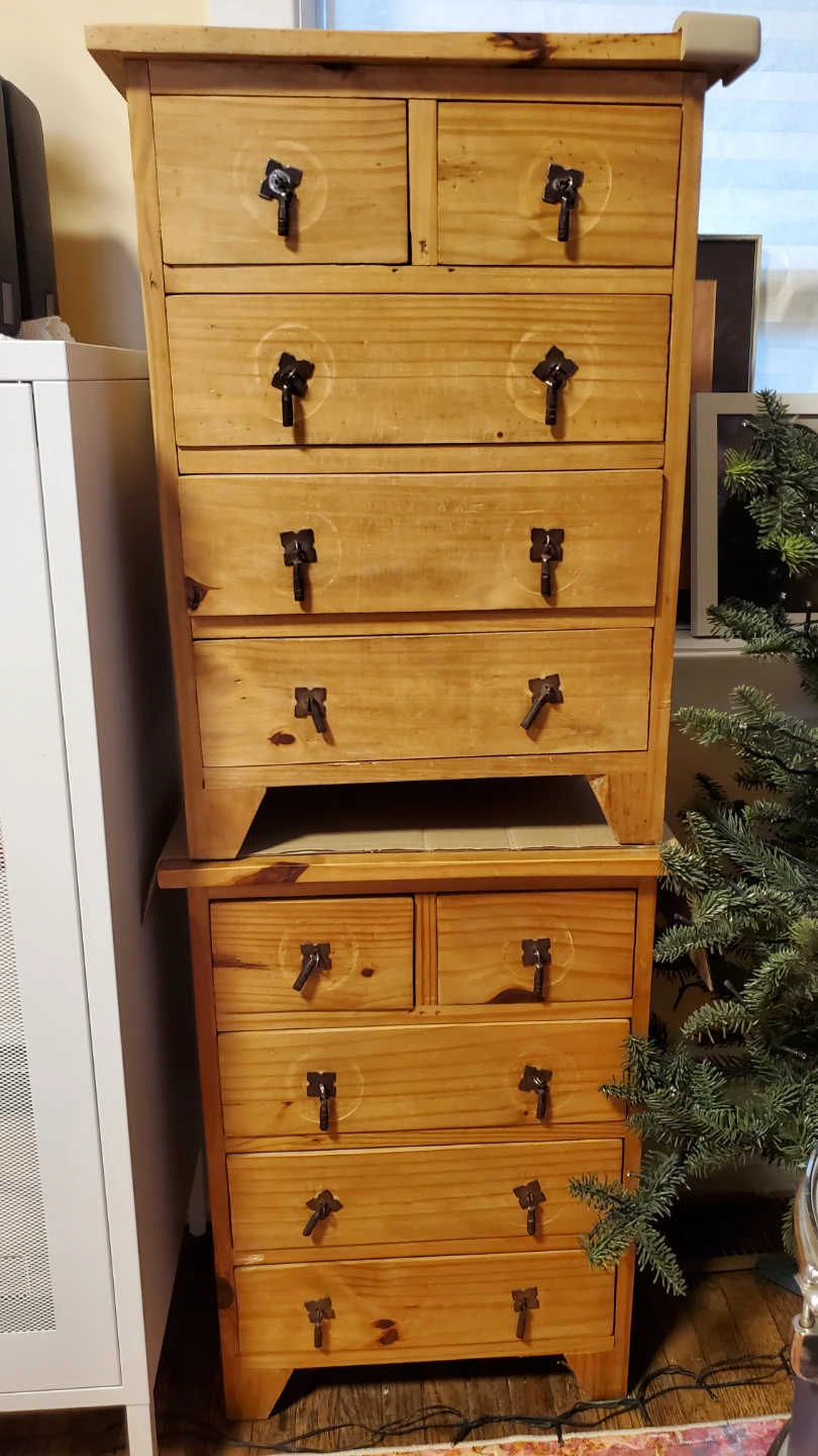 Wooden Dresser with 7 Drawers and 2 nightables - photo 5