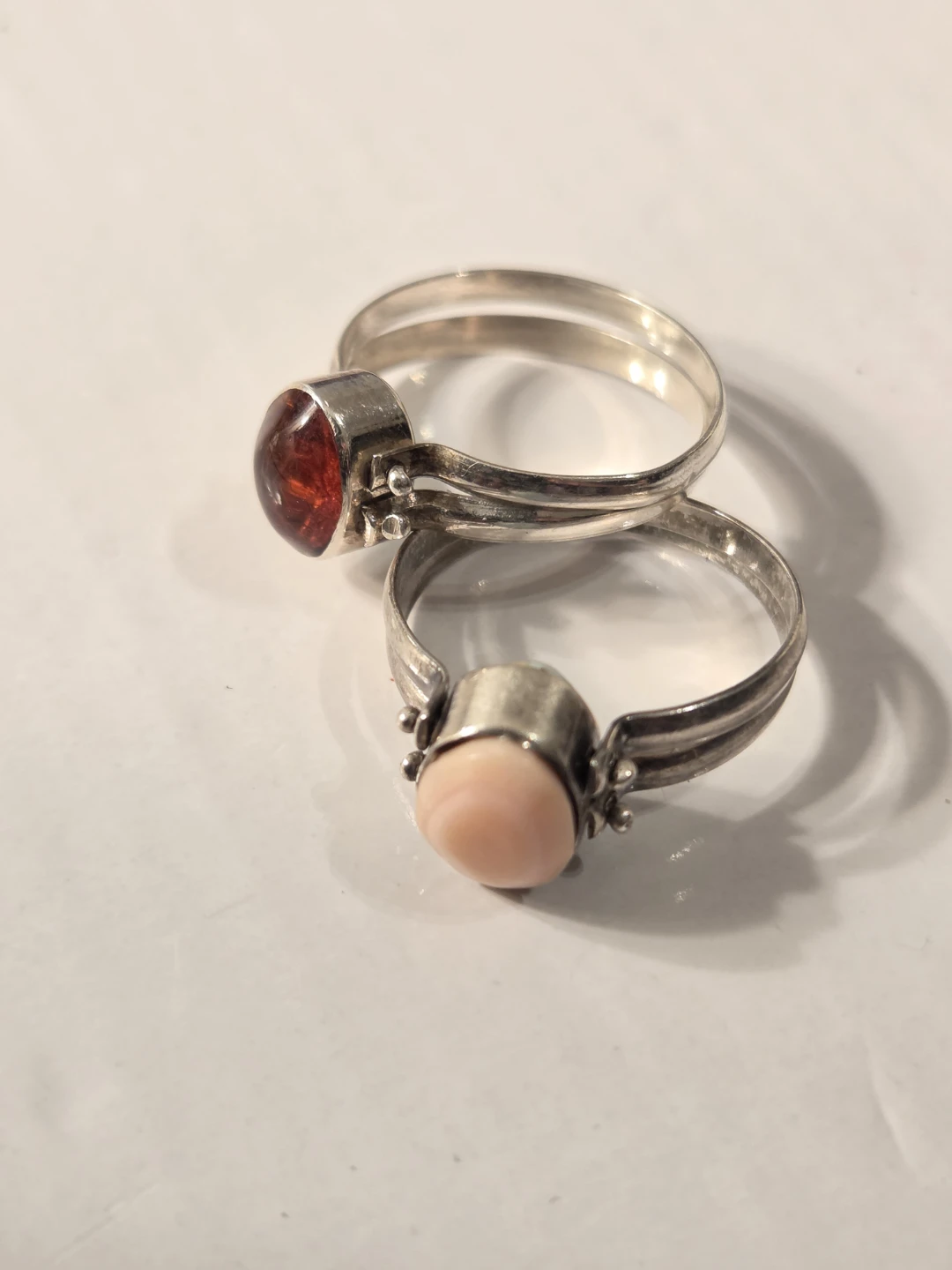 Sterling Silver Rings with Gemstones
