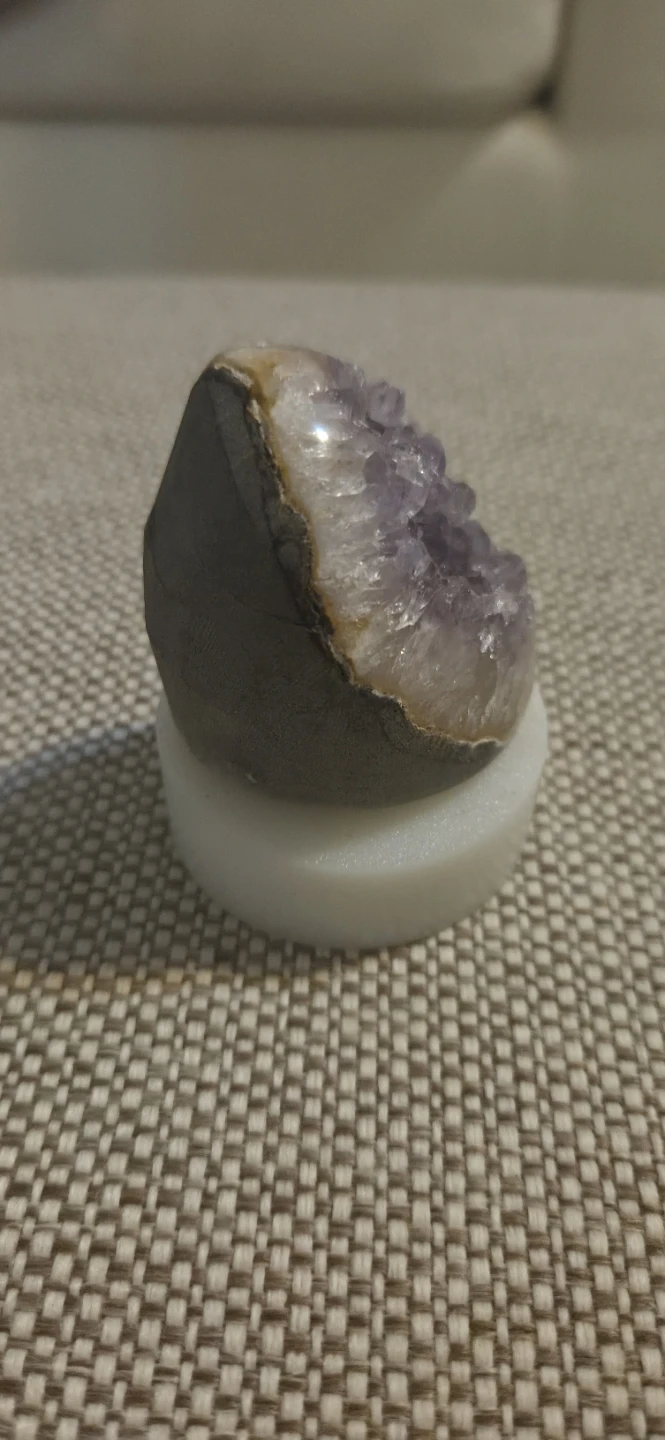 Amethyst Geode Crystal Decor - photo 4